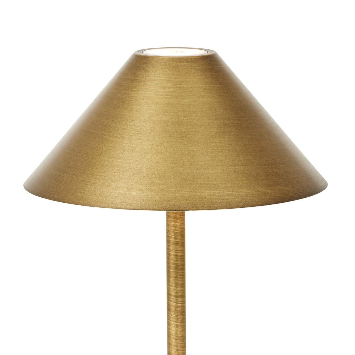 Edwardian Brass Table Lamp