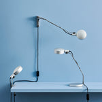 Cupola desk lamp | clear anodised aluminium