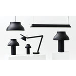 PC pendant lamp ø25 - ø60 | soft black