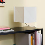 Paper cube table lamp | ecopet paper white