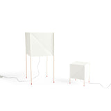 Paper cube table lamp | ecopet paper white