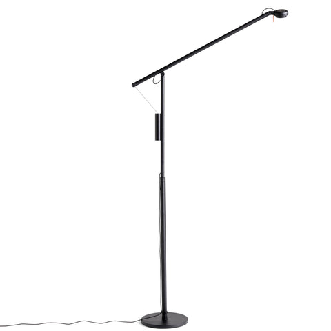 Fifty-Fifty floor lamp | soft black